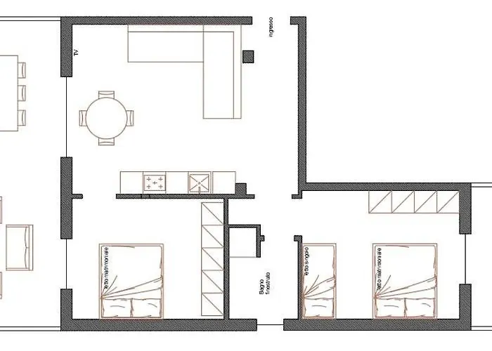 Casa Efix - Il Gabbiano Appartement